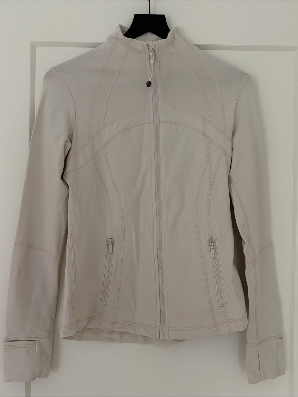 lululemon athletica Define jacket Luon white opal size 8